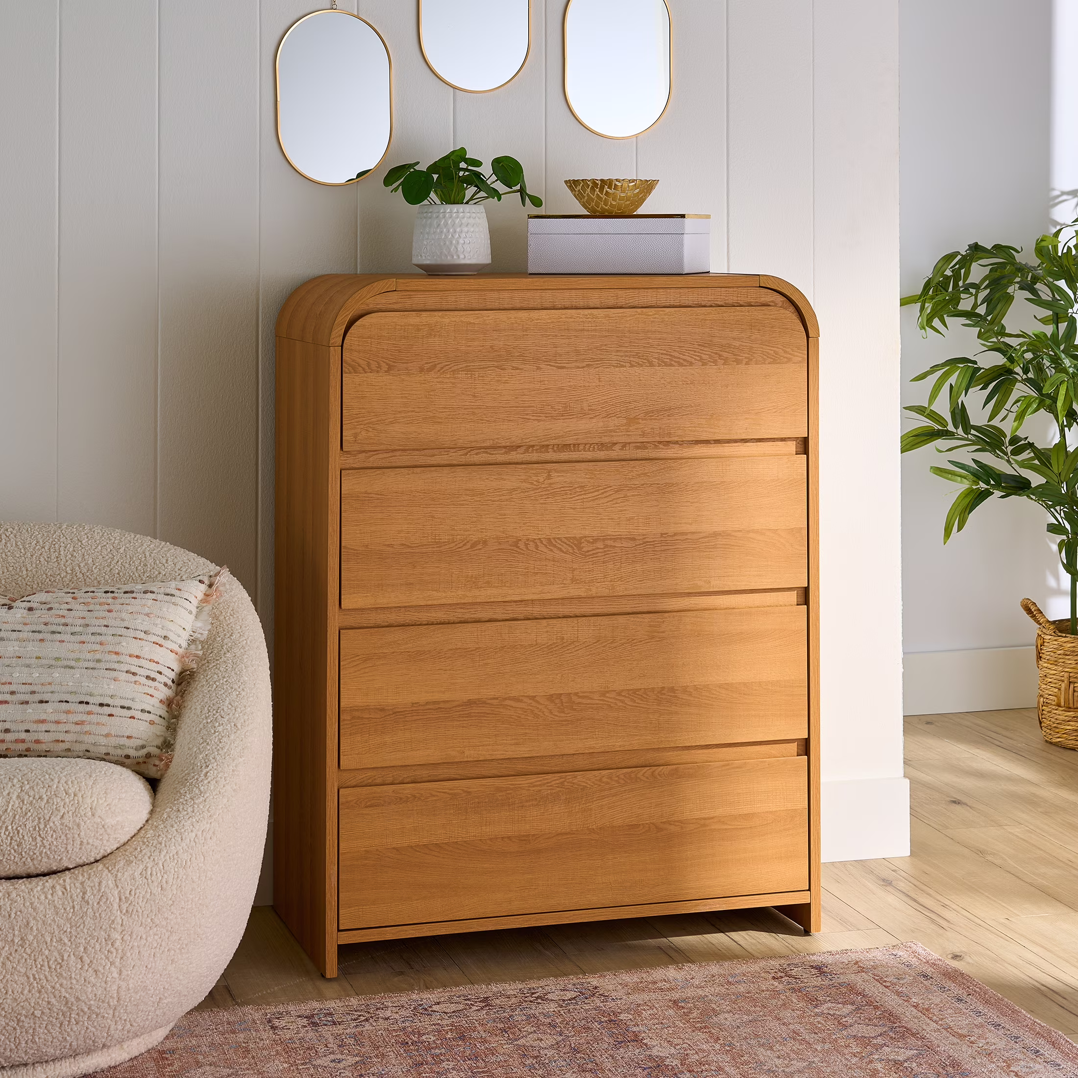 Better Homes & Gardens Juliet Dresser, Light Honey Finish