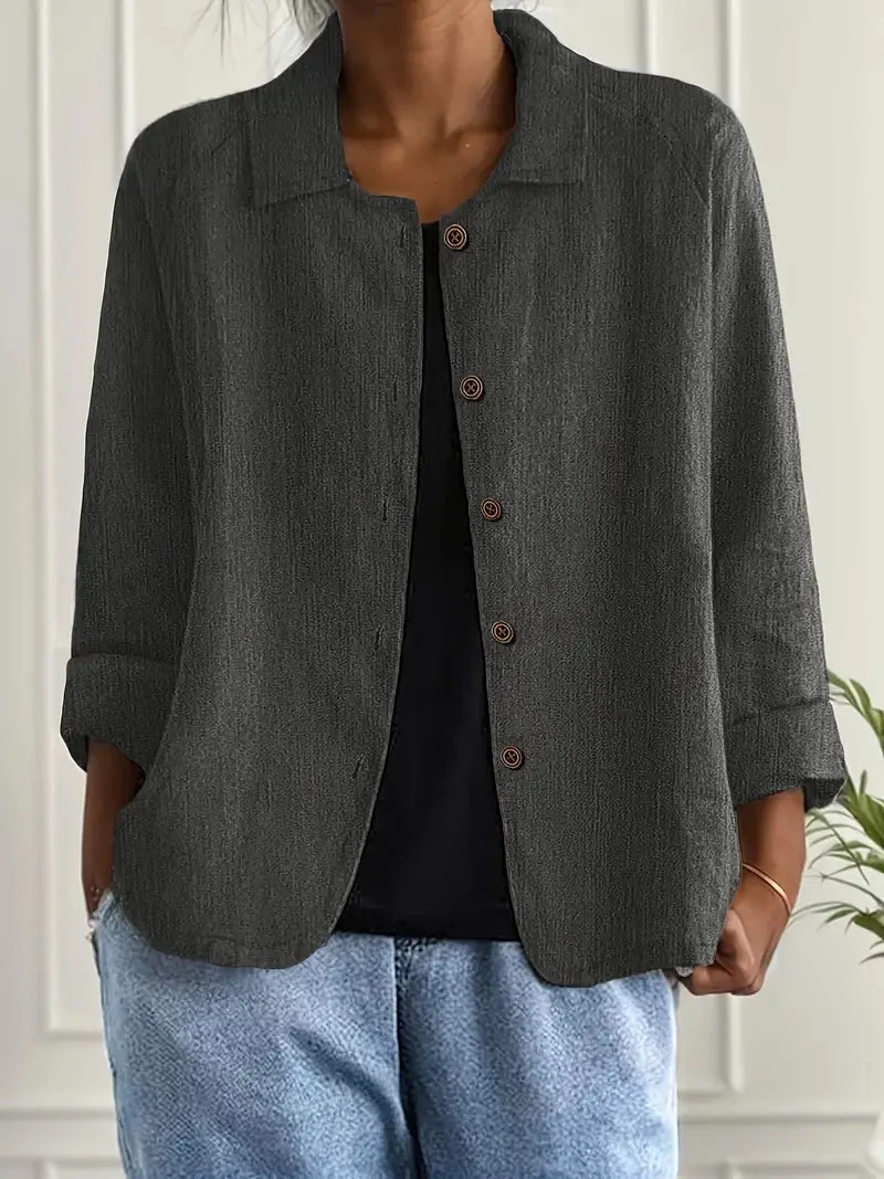 BreezyCotton - Haut d'Été Classique et Léger