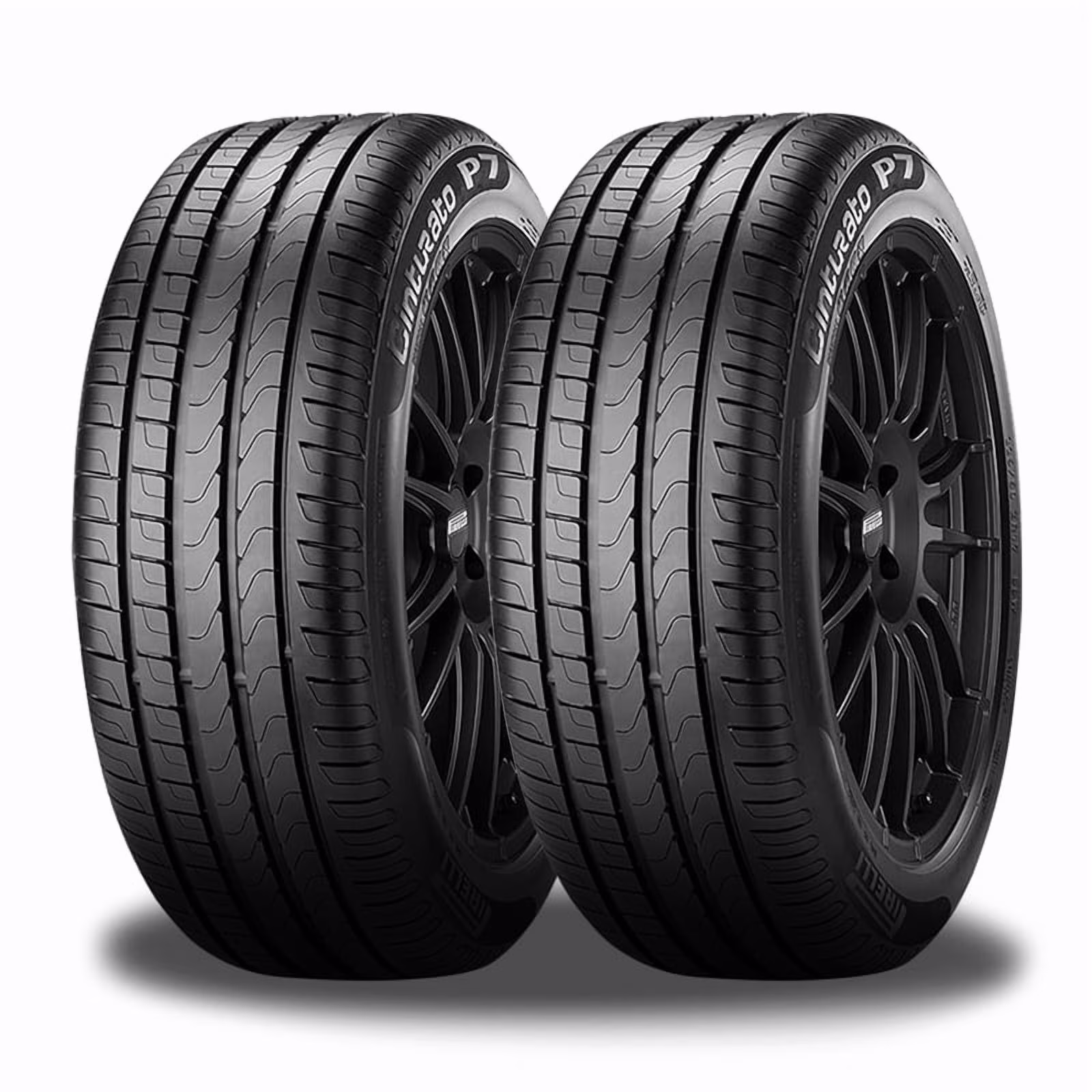 Pair of 2 Pirelli Cinturato P7 225/50R18 95W Summer Performance Run Flat Tires UHP P2245600 / 225/50/18 / 2255018