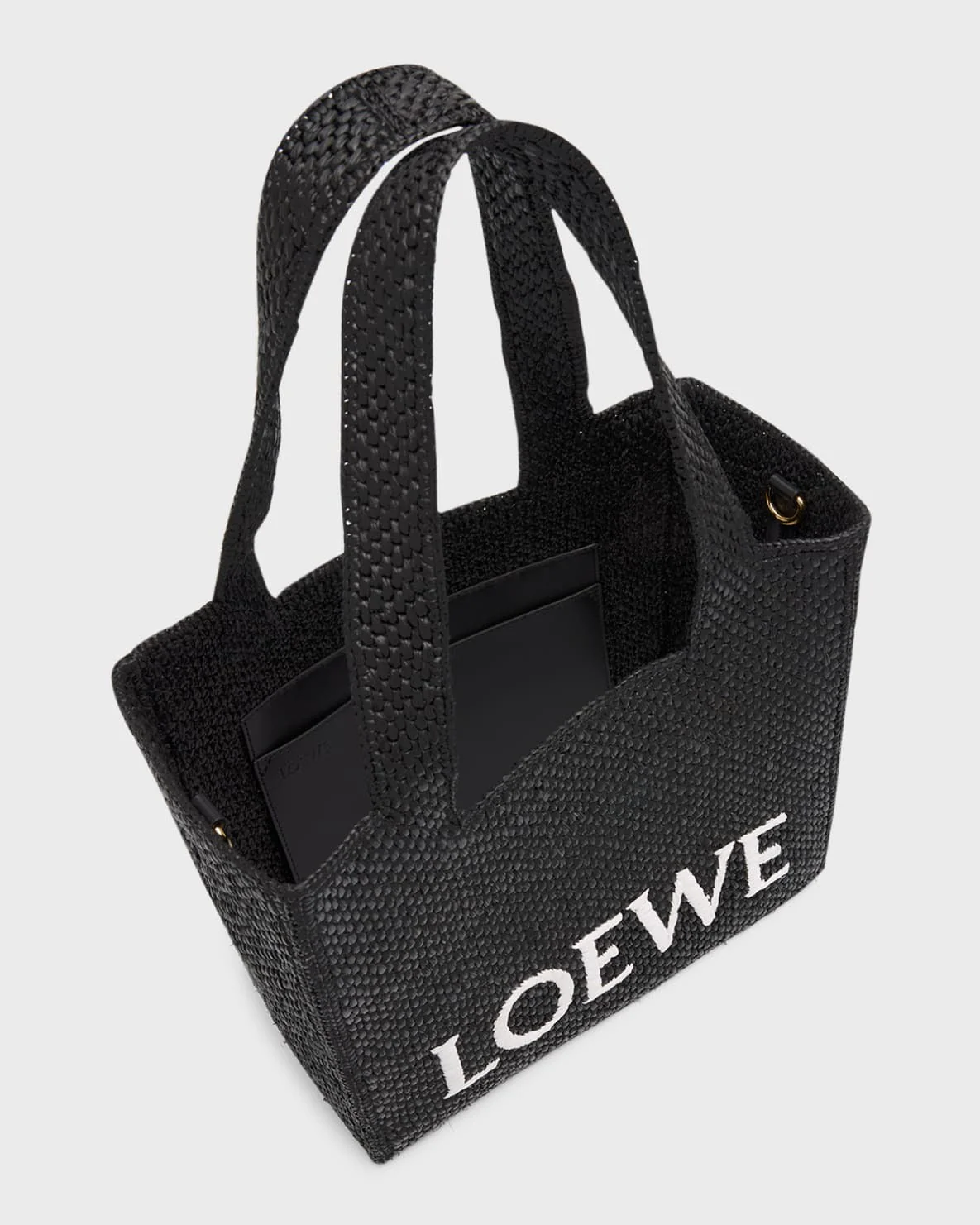SAINT LAURENT Hobo YSL Shoulder Bag in Raffia