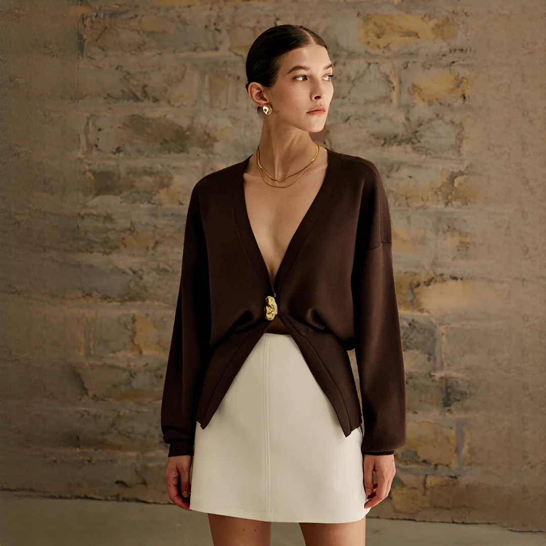 Lowela - Cardigan tendance et plaisant