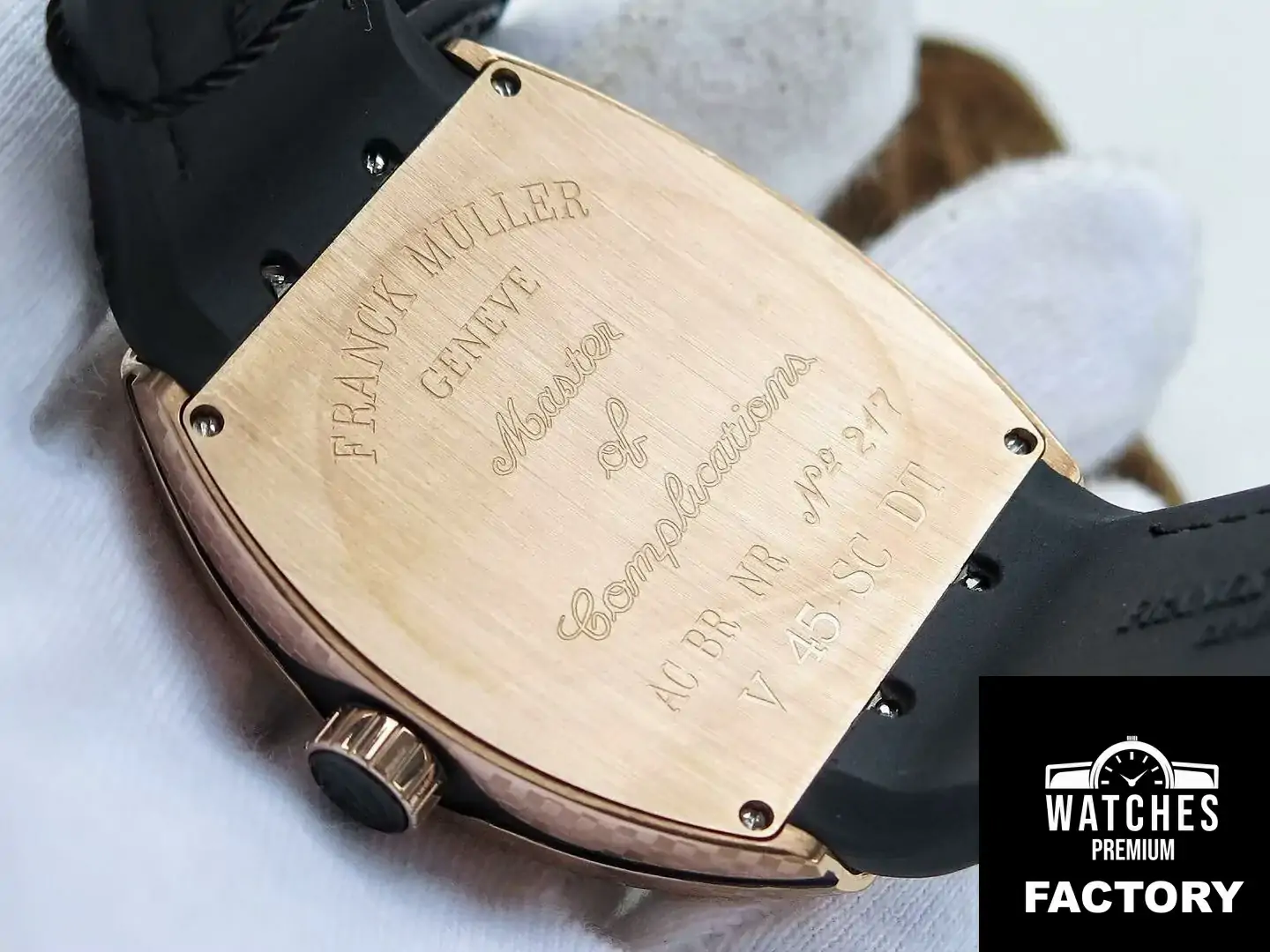 Franck Muller Vanguard V45 Rose Gold Dial