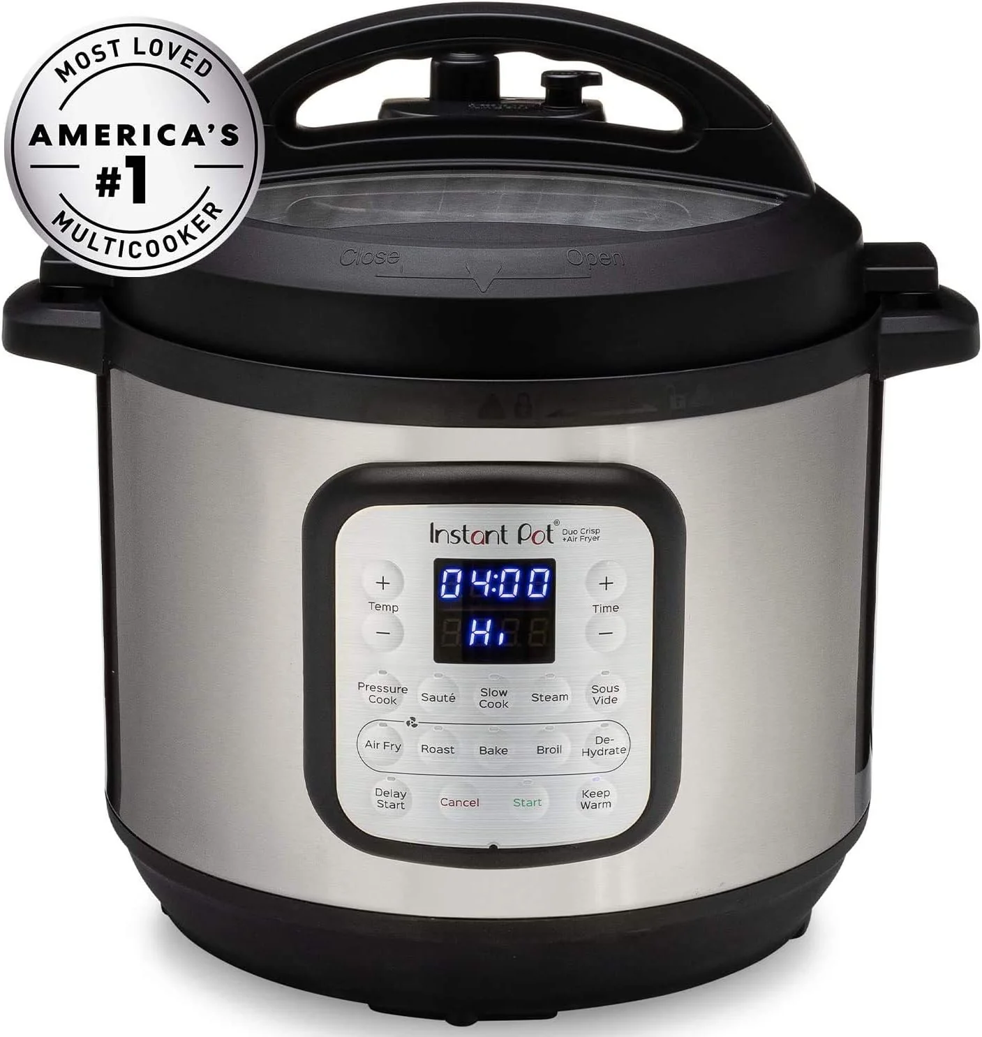 Instant Pot Duo 7 en 1 : autocuiseur électrique, mijoteuse, cuiseur à riz, cuiseur vapeur, sauteuse, yaourtière, chauffe-plat et stérilisateur