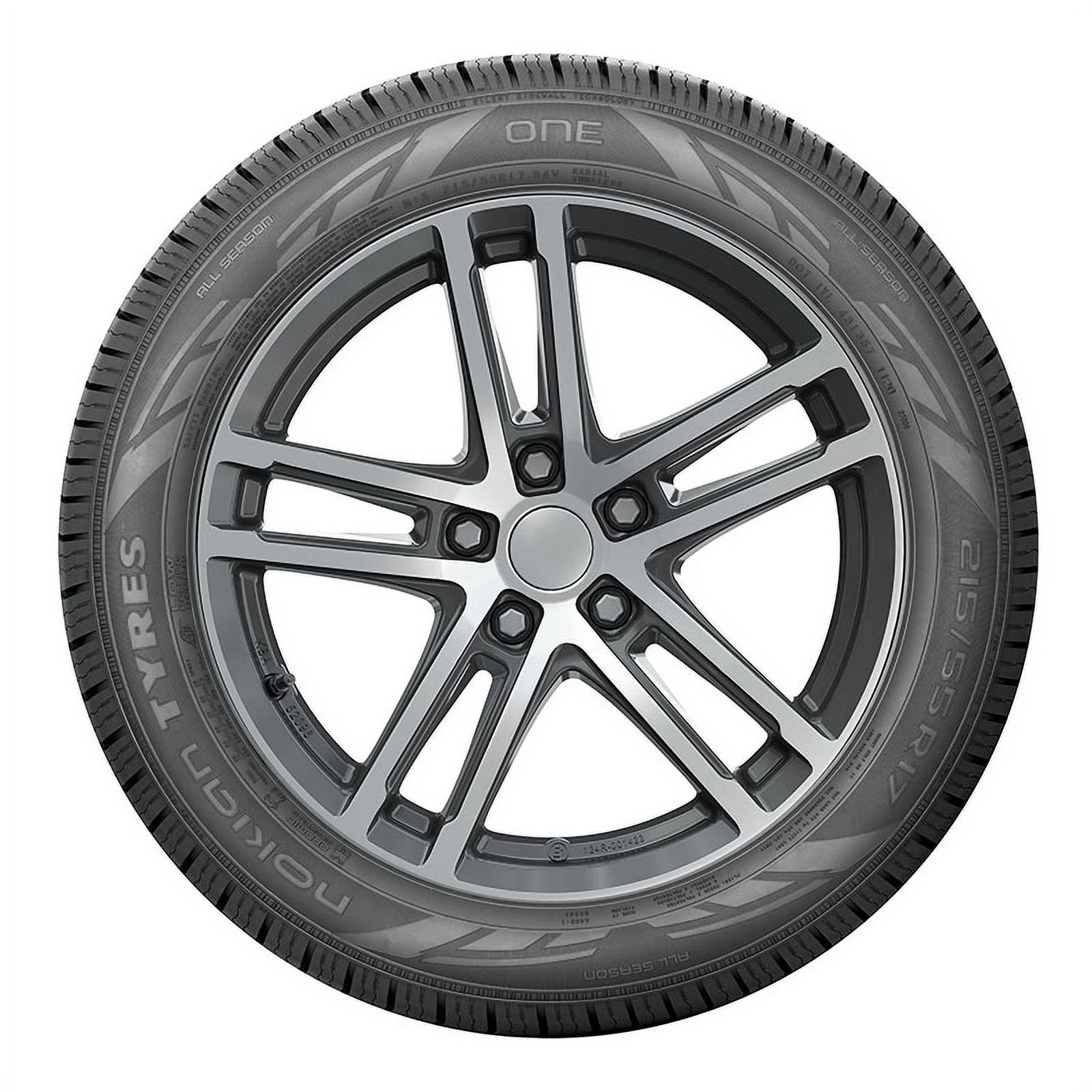 Set of 4 Nokian One 215/55R17 94V Tires