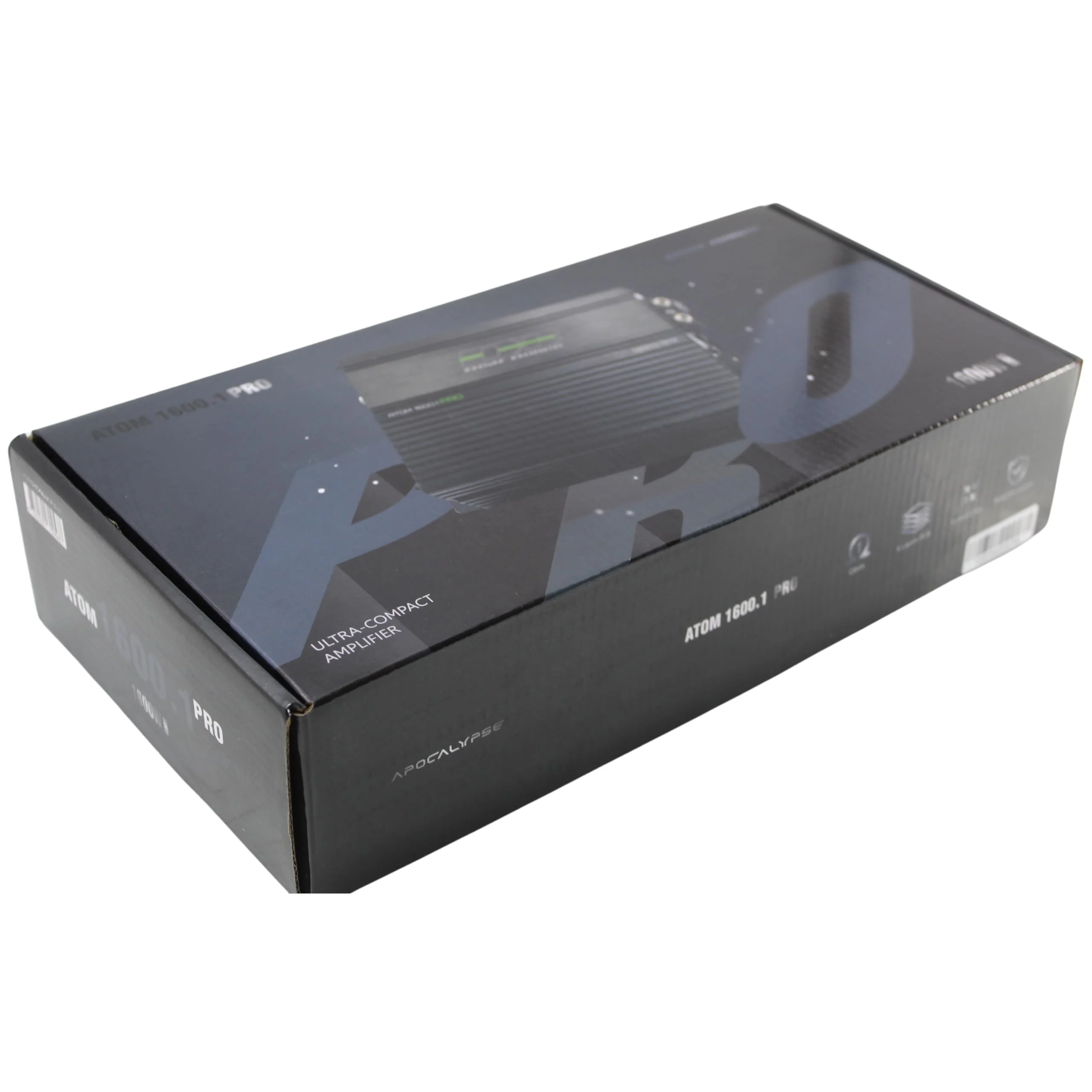 Deaf Bonce Apocalypse ATOM 1.6K Pro Ultra - Compact Amplifier with Bass Knob & Mounting Hardware