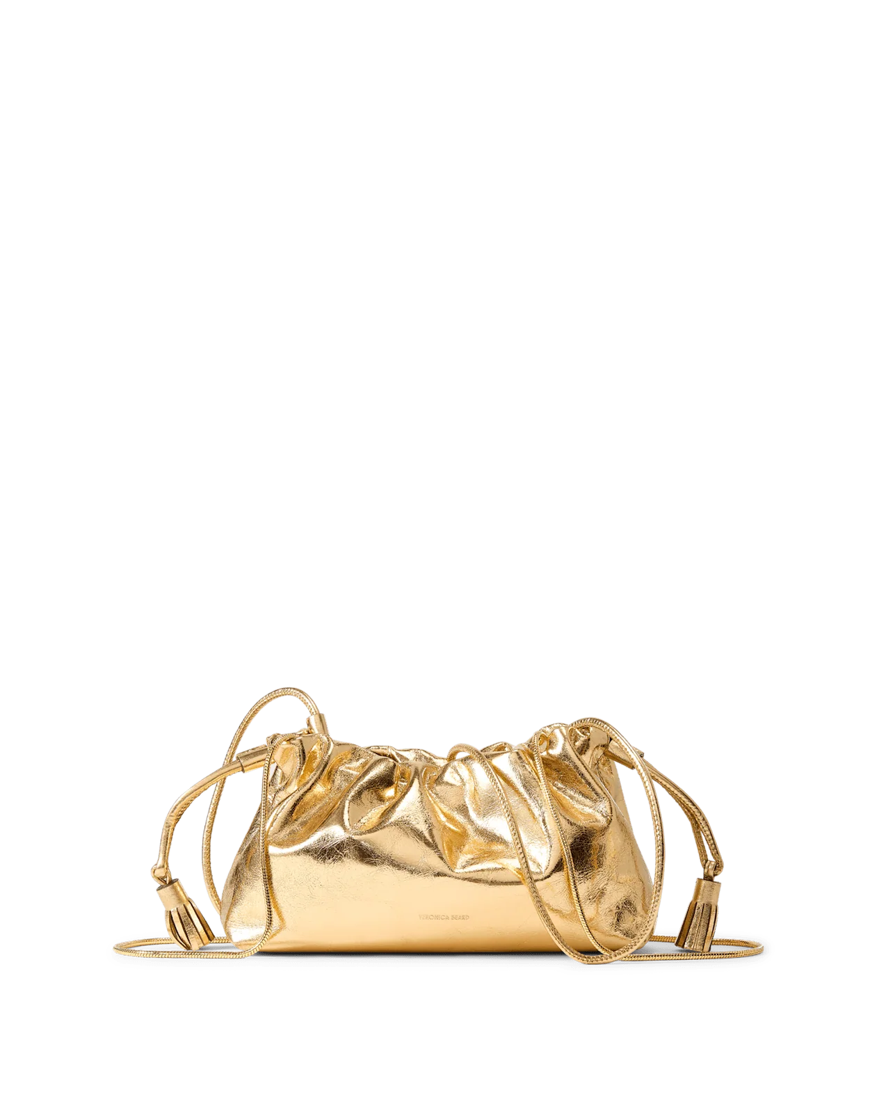 Small Metallic Veronica Beard Stash Bag