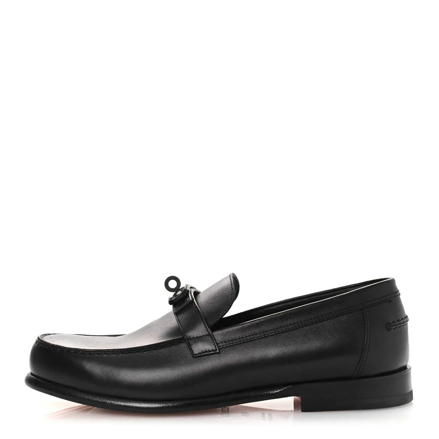 Calfskin Destin Loafer 41 Black
