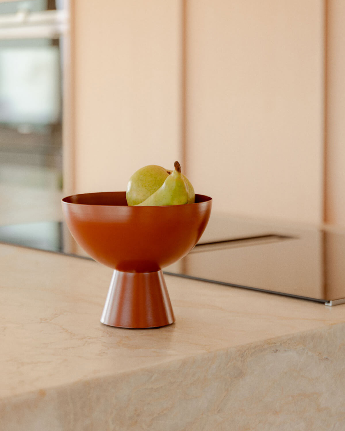 Eladi - Cuenco Decorativo de Metal con Base (Ø 16 cm) Eladi