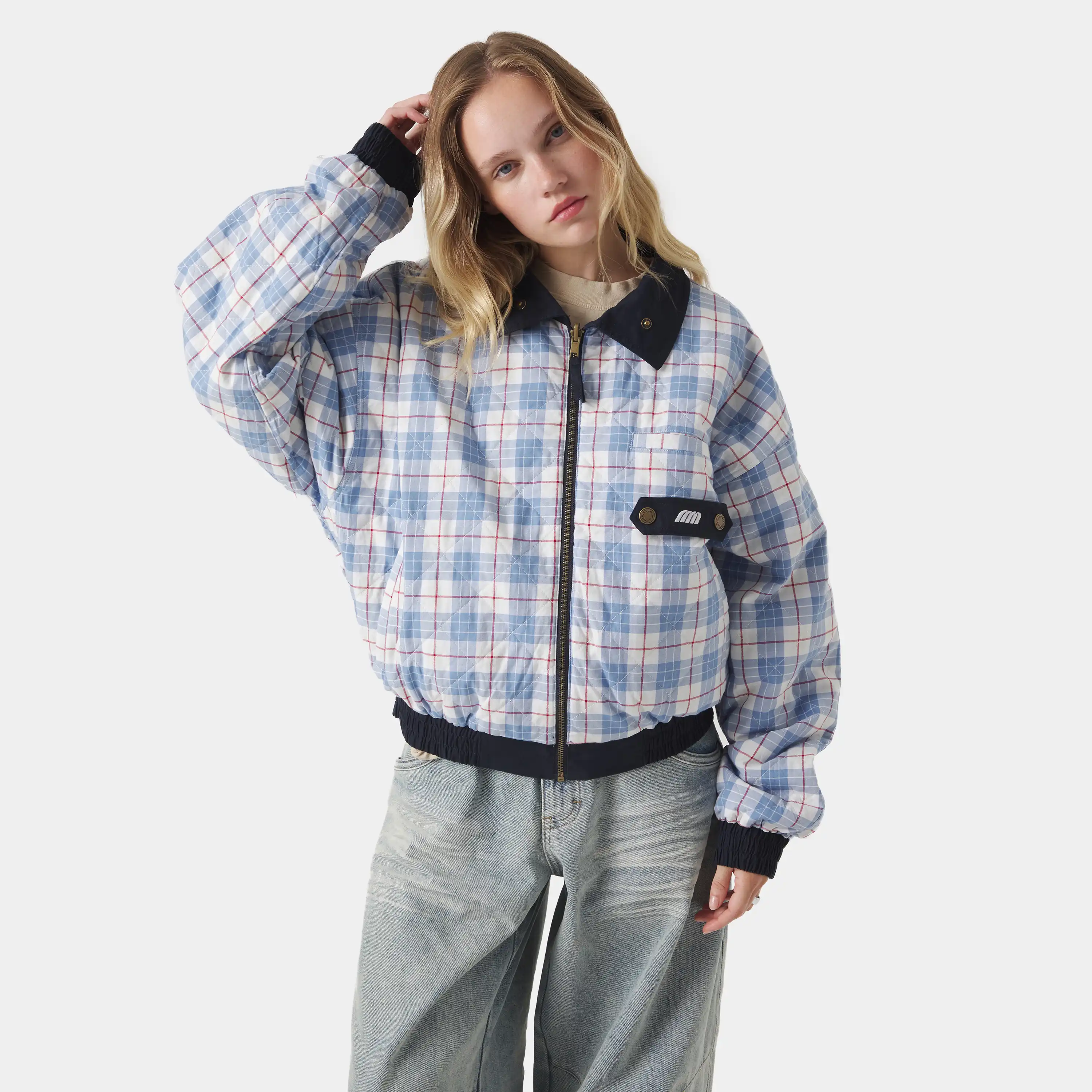 Chulo G Navy Reverse Coat
