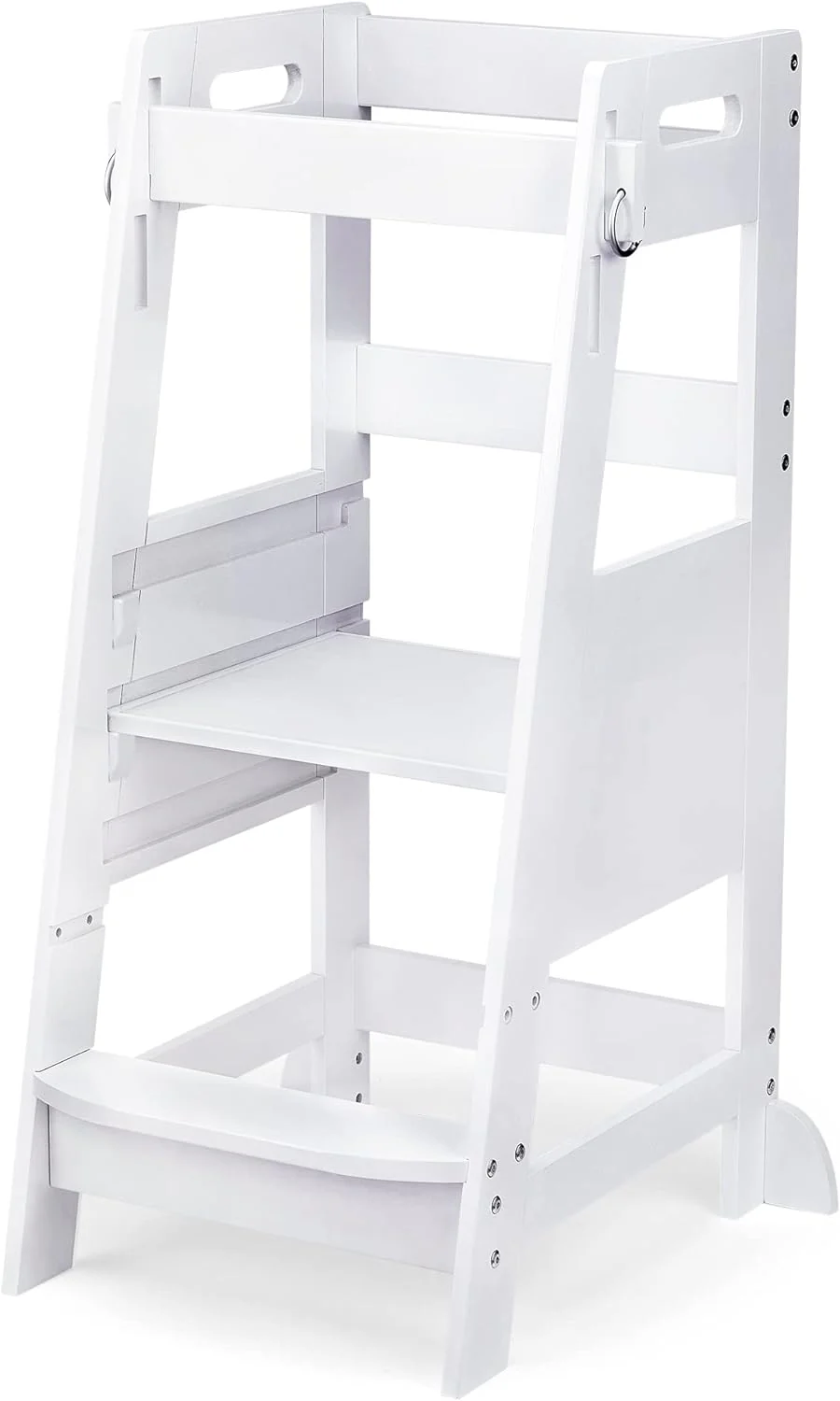 TOETOL Bamboo Toddler Kitchen Step Stool
