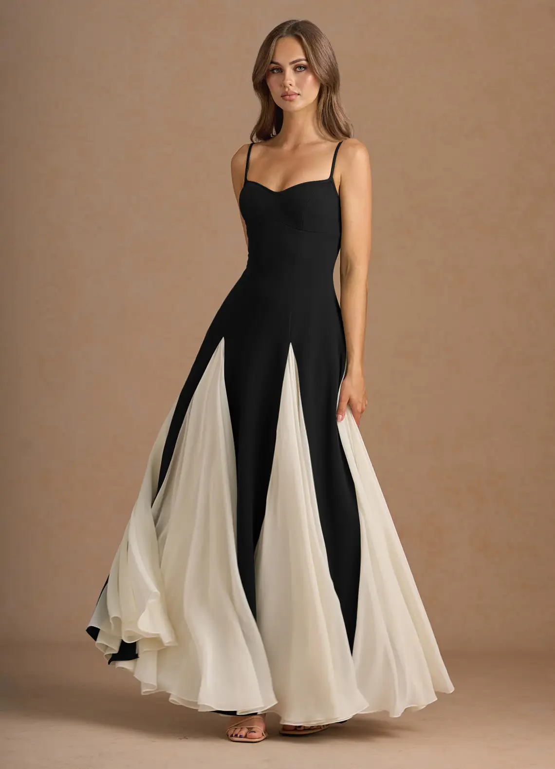 Jessenia Black Maxi Dress