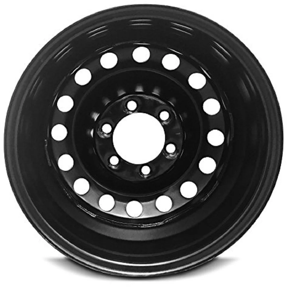 Wheel Rim for 2010-2019 Toyota 4Runner 17 in Black Steel Rim Direct Fit - Image 5