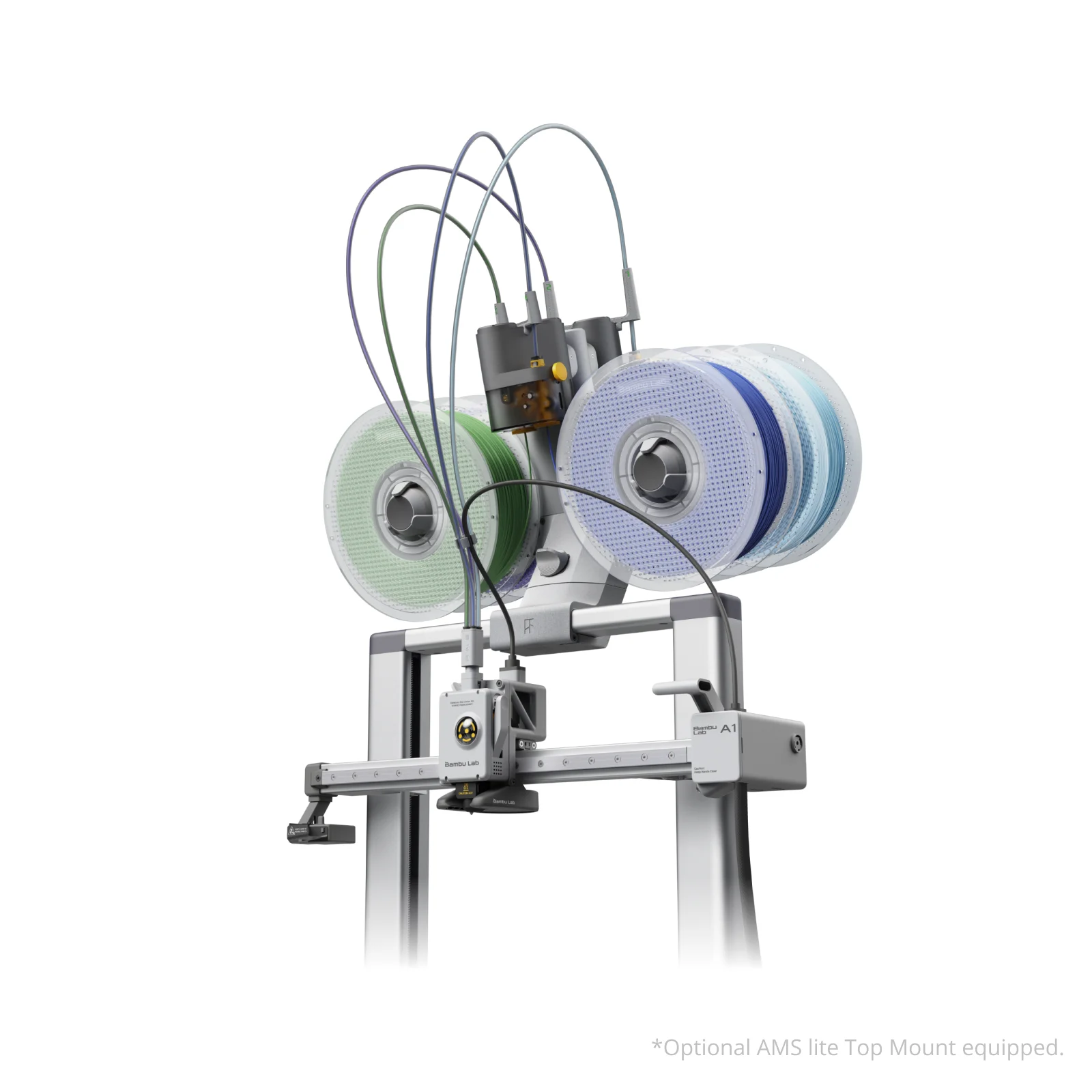 Bambu Lab - A1 Combo 3D Printer - Silver