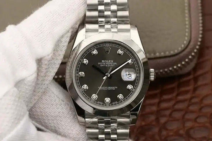 Rolex Datejust M126300 EW Factory Diamond-set Dial