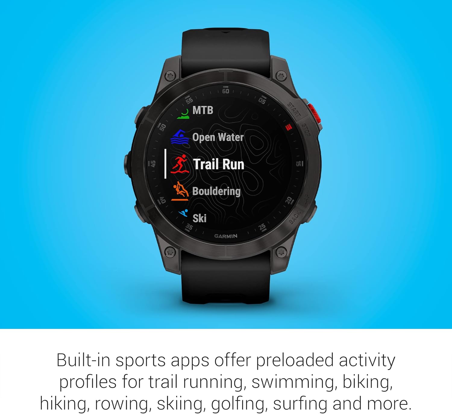 Garmin EPIX Gen 2  Sapphire Gray  Titanium  NA - (Renewed)