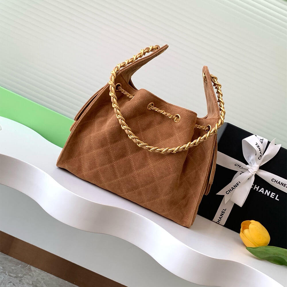 CHANEL 25 Small Handbag SUEDE(high-end grade)