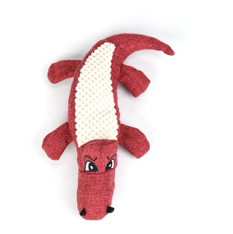Chew Toy crocodile for Interactive Plush Dog Toy