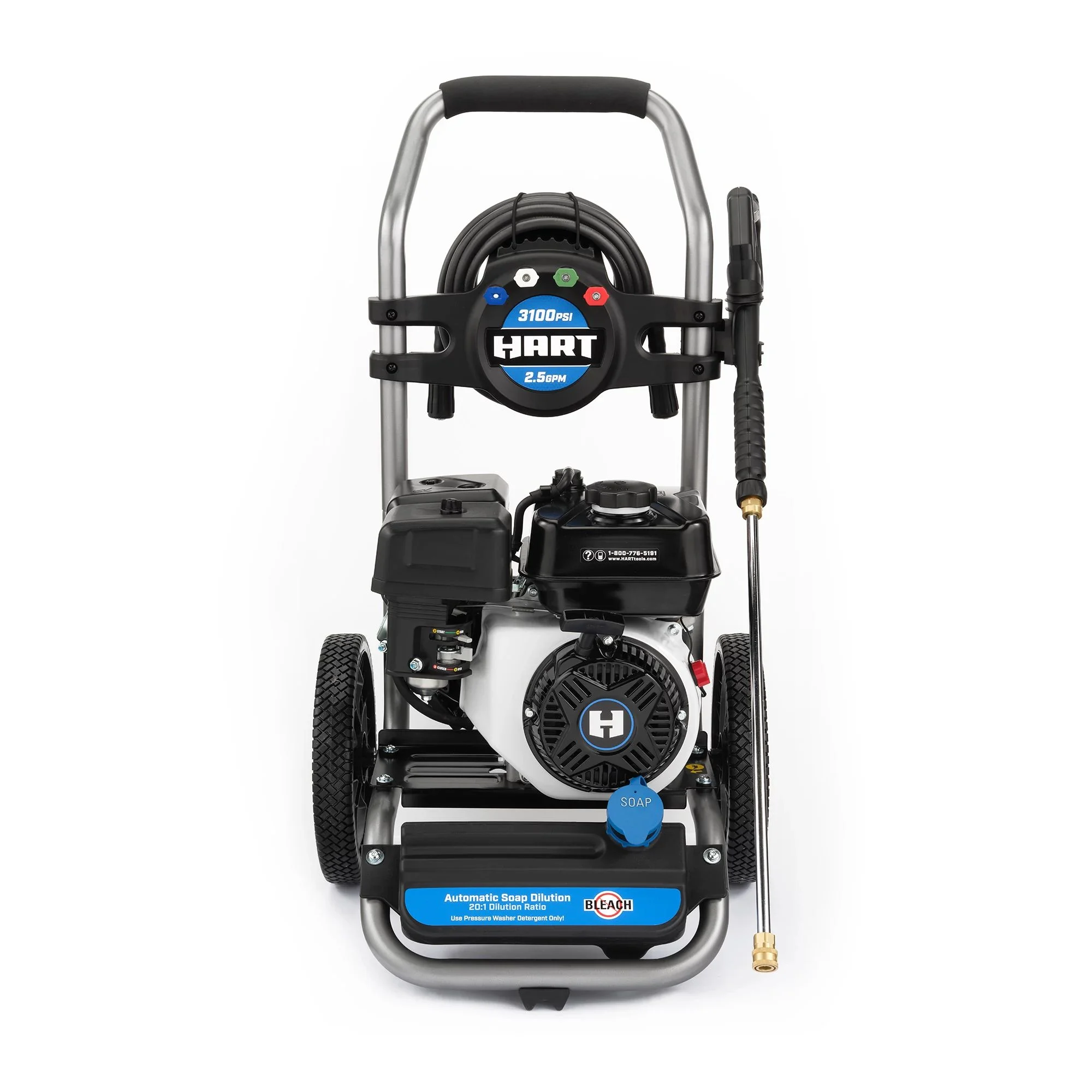 3100 PSI 2.5 GPM 212cc 4-Cycle OHV Gas Powered Cold Water Pressure Washer - Image 7