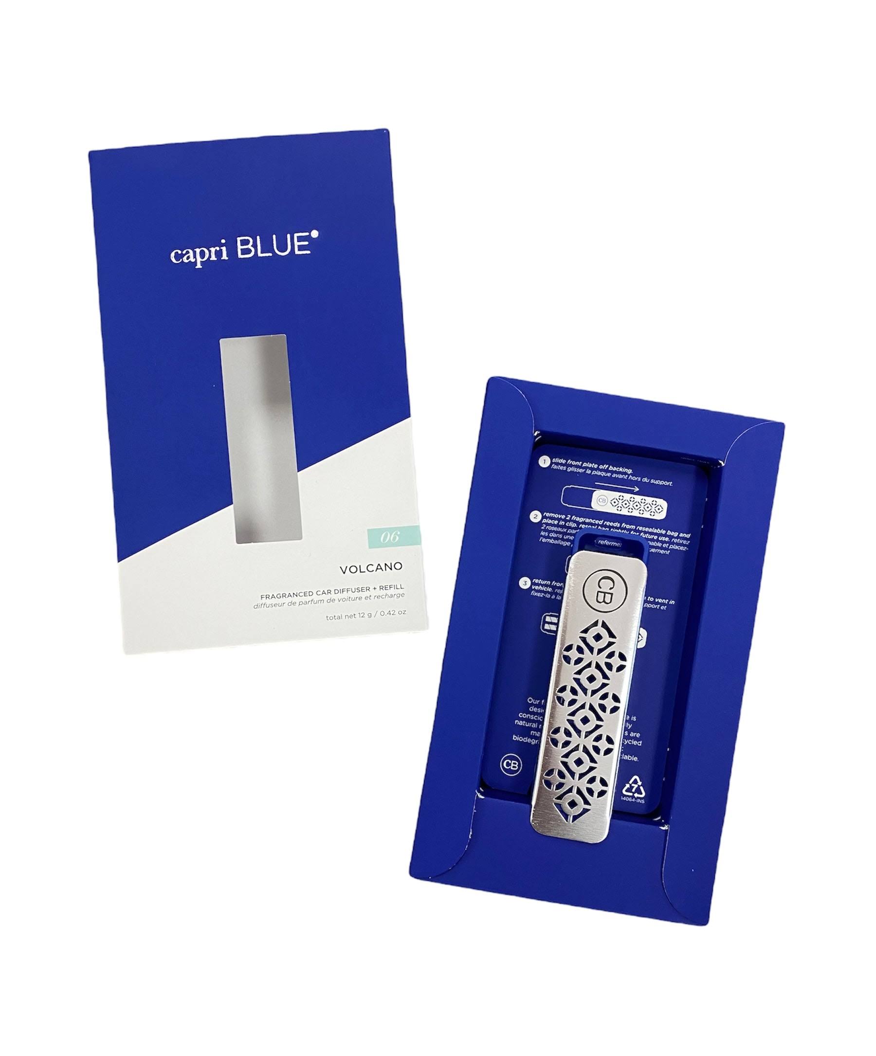 Capri Blue Car Diffuser & Refill - Volcano