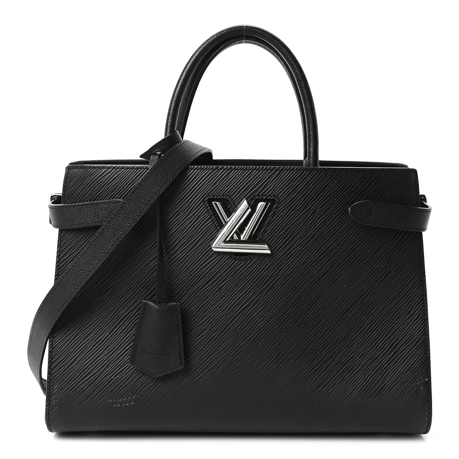 Epi Twist Tote Black