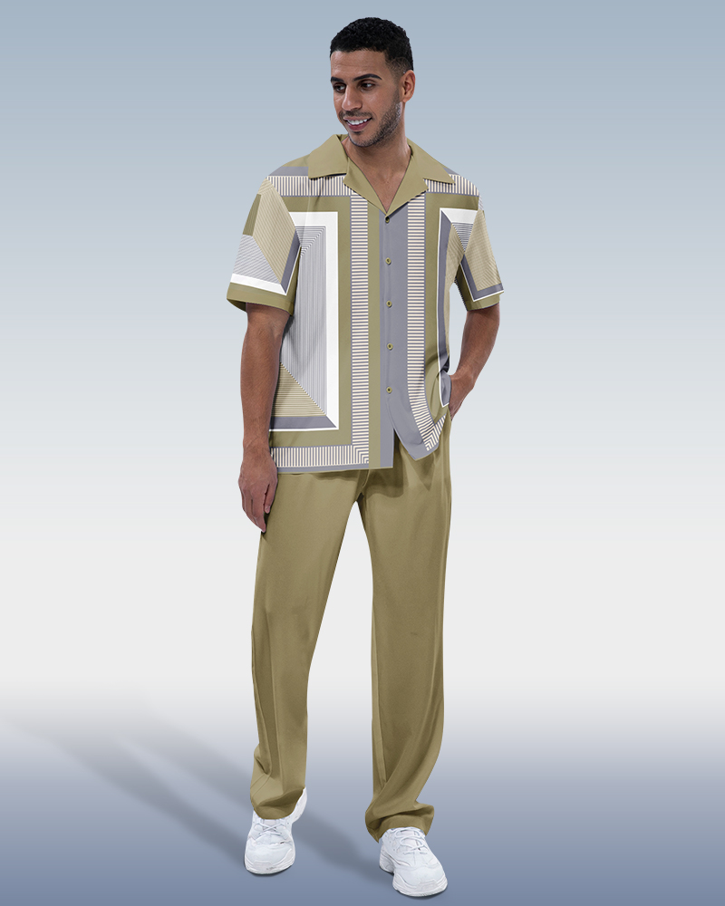Suitmens Mens Two Piece Leisure Suits 001