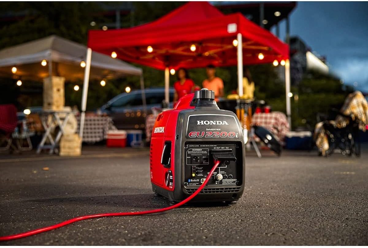 Générateur onduleur portable Honda 664240 EU2200i 2200 watts avec Co-Minder