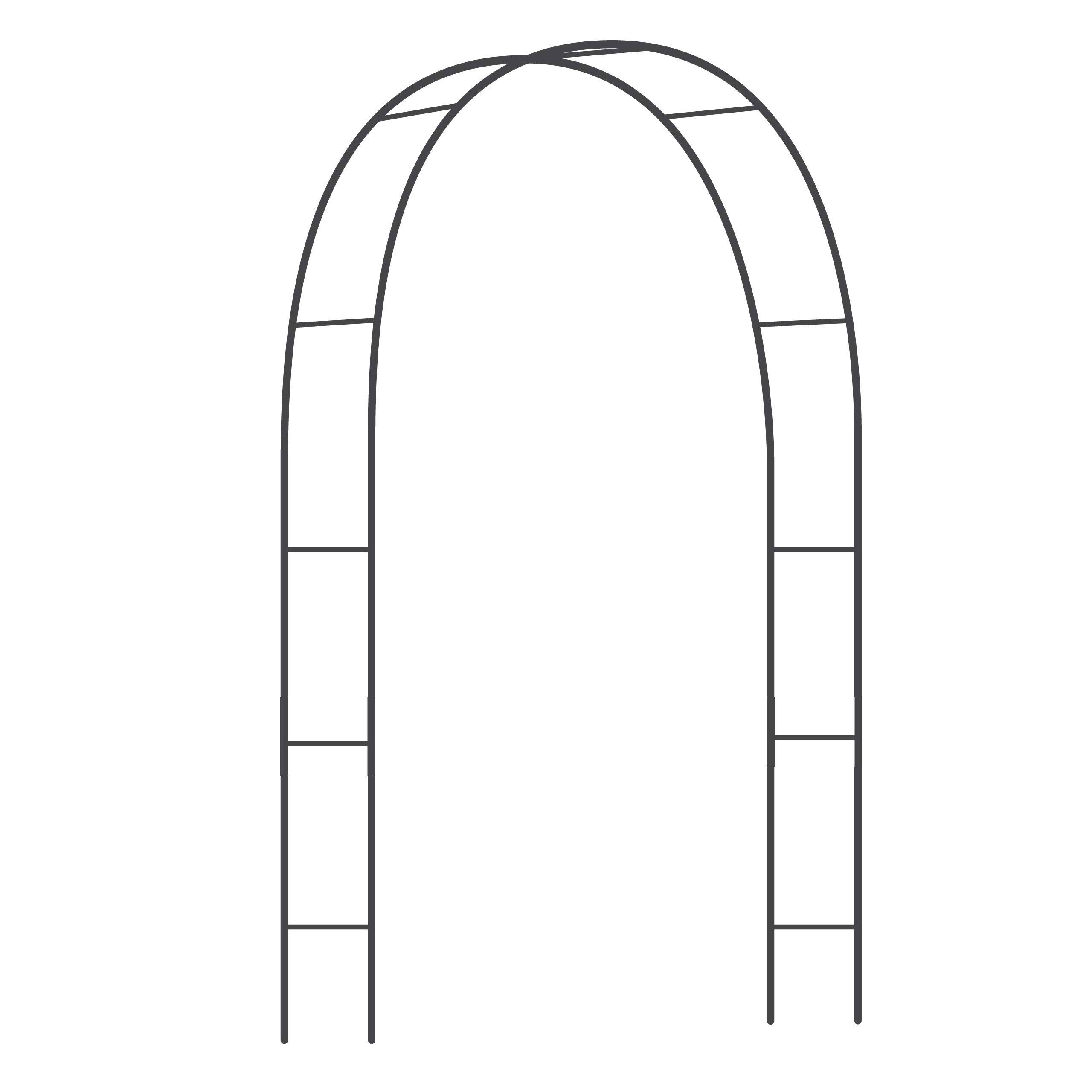 Gardman Easy Garden Arch, Black