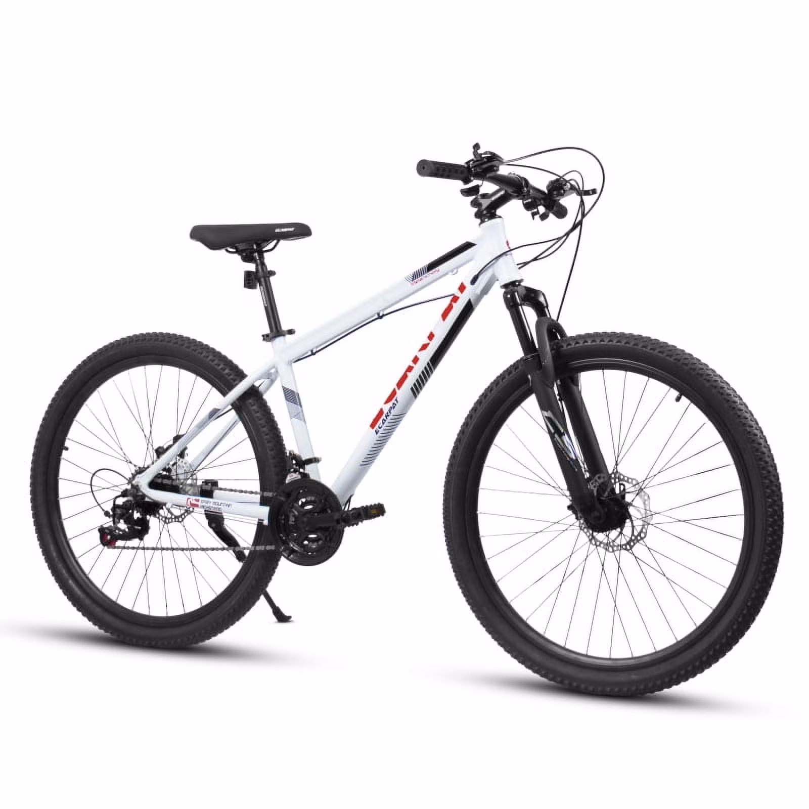 27 Inch Mountain Bike 21 Speed, Suspension Fork, Aluminum Frame Disc Brake, Mountain biking for both men and women.