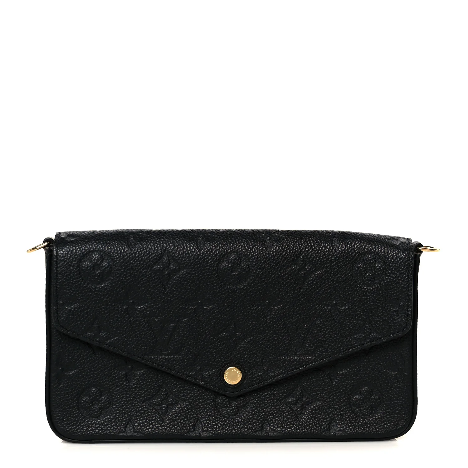 Empreinte Pochette Felicie Chain Wallet Black