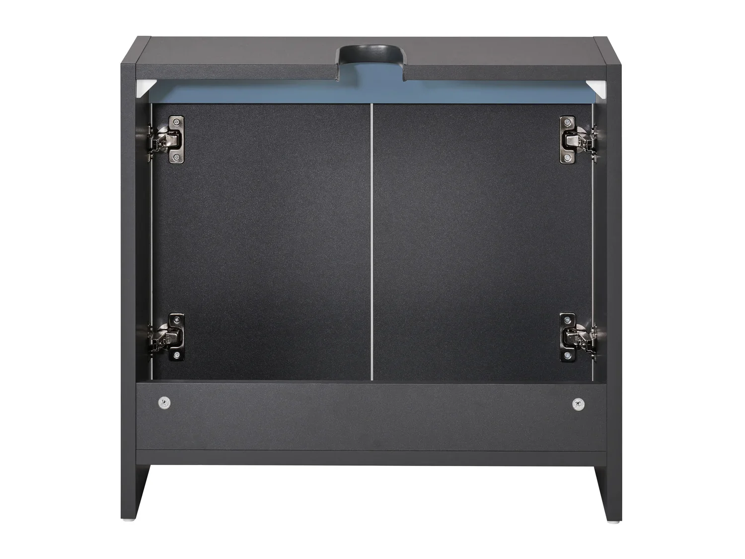LIVARNO home Meuble sous-vasque Oslo, 60 x 55 x 28 cm, anthracite