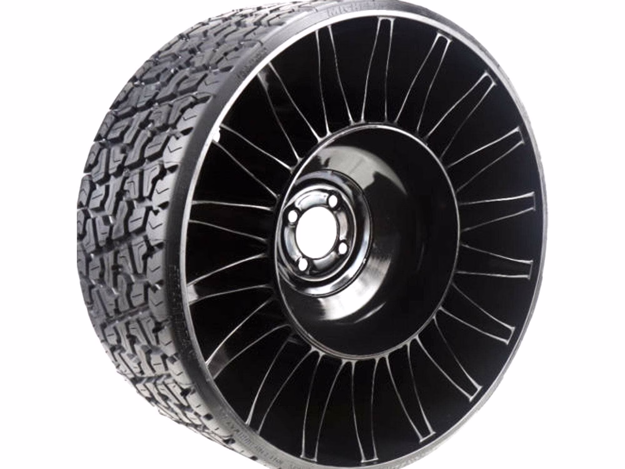 (1) Tweel Turf Tire Assembly by X 24x12 00 12 Compatible With Scag V Ride 61" Patriot 61"