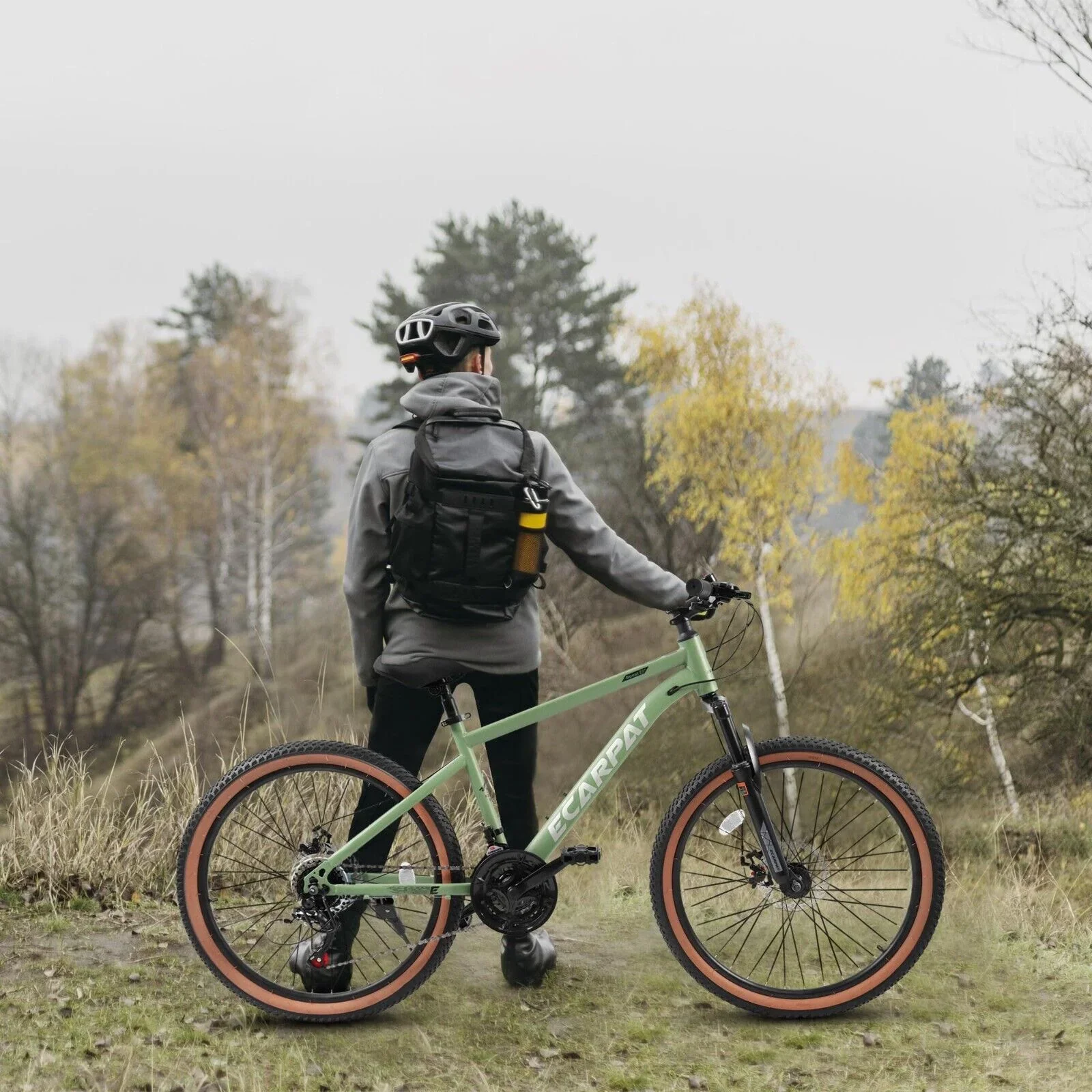 24 Inch Mountain Bike, 21-Speed Summer travel Bicycles, Students Trail Commuter City Snow Beach Mountain Bicycles