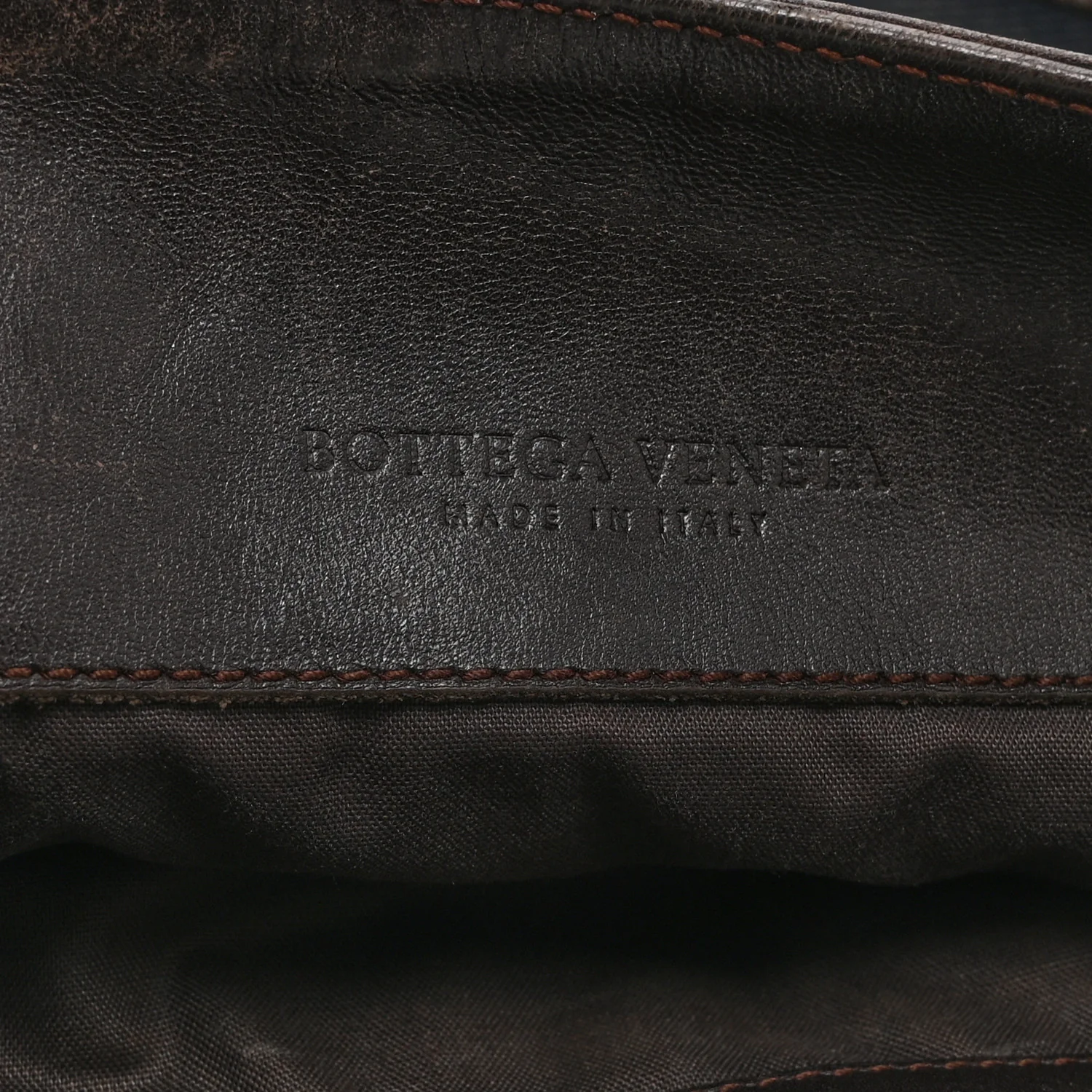 Nappa Intrecciato VN Crossbody Messenger Bag Brown
