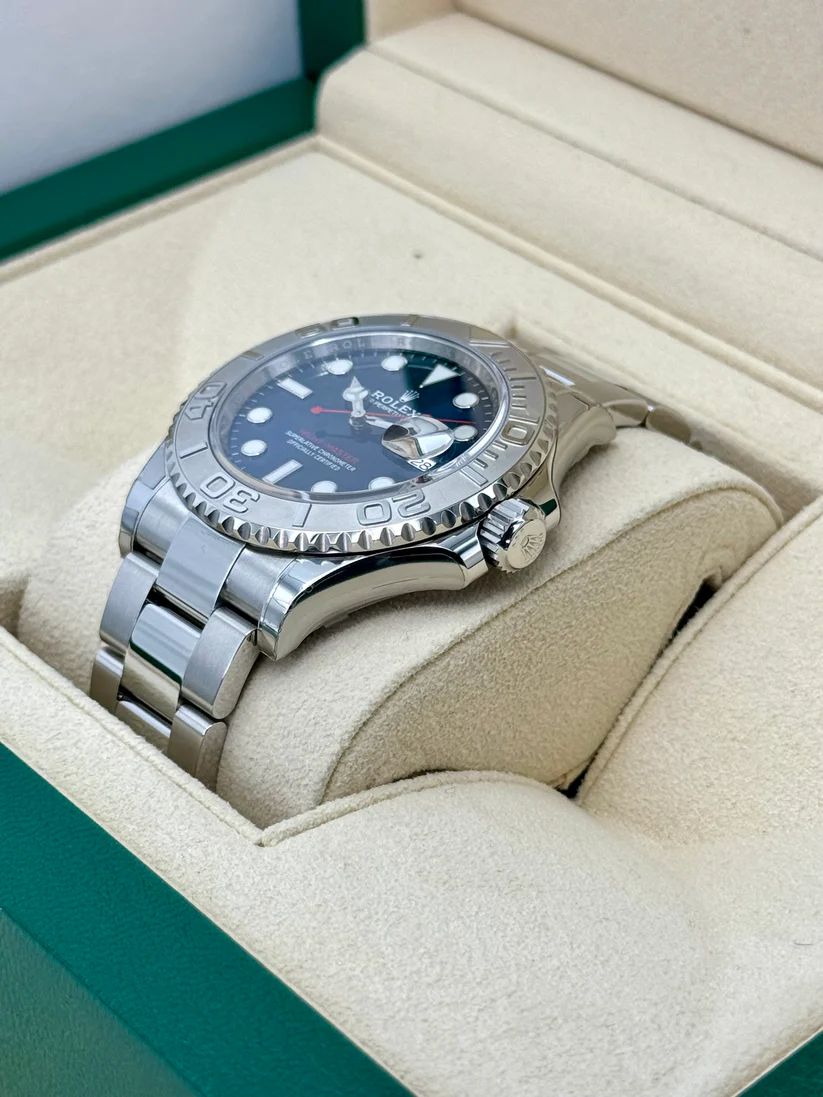 [Super Clone]RLX Yacht-Master 40mm Two-Tone Platinum & Steel Watch - Blue Sunray Dial 126622