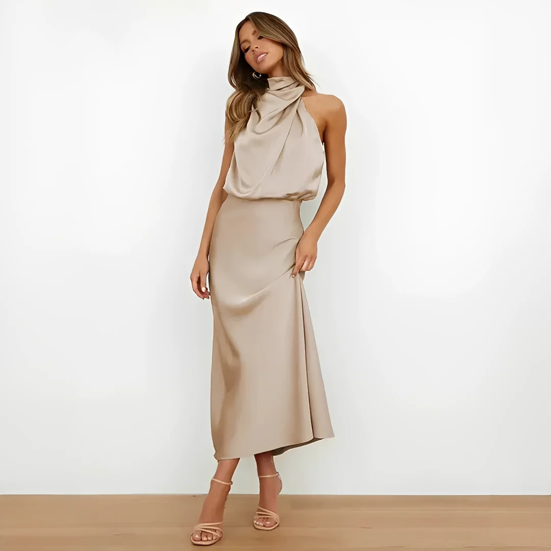 Malaika - Robe midi chic