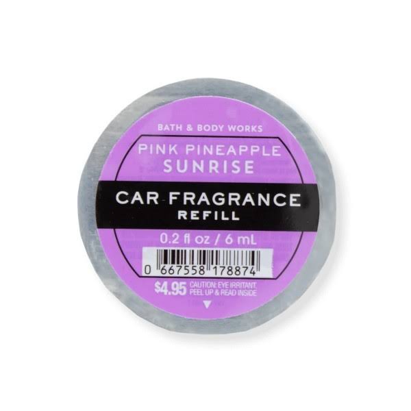 Bath & Body Works Accessories | Pink Pineapple Sunrise Car Fragrance Refills | Color: Pink | Size: Os | Jessgrace7's Closet