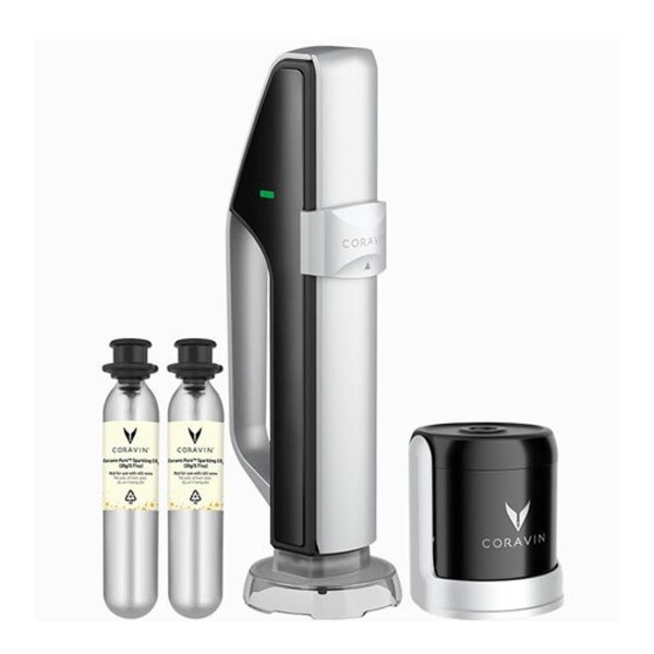 Sparkling vinbevaringssystem 5 deler sølv