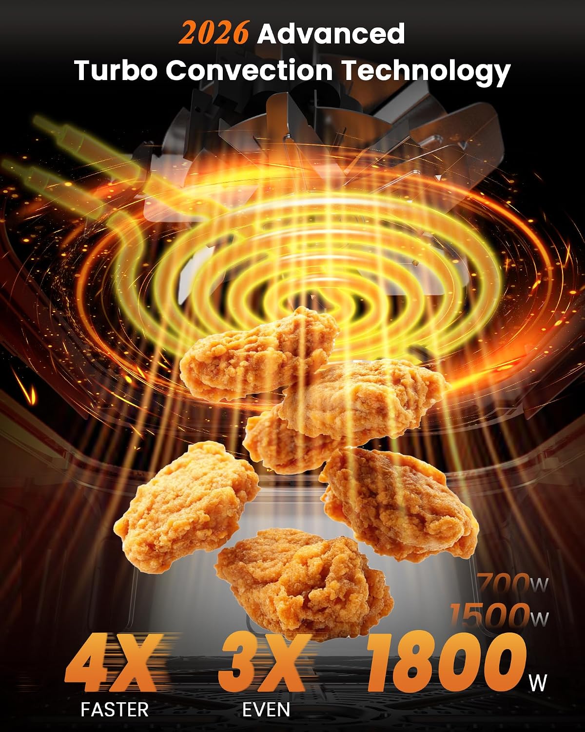 Nuwave Brio Plus Air Fryer 8 Qt, New & Improved, PFAS-Free Ceramic Coating