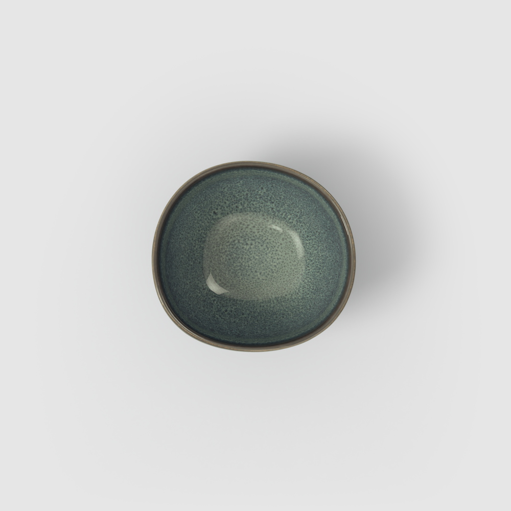 Lave Appetizer/ Dessert Bowl - Grey, 7.2 oz, stoneware