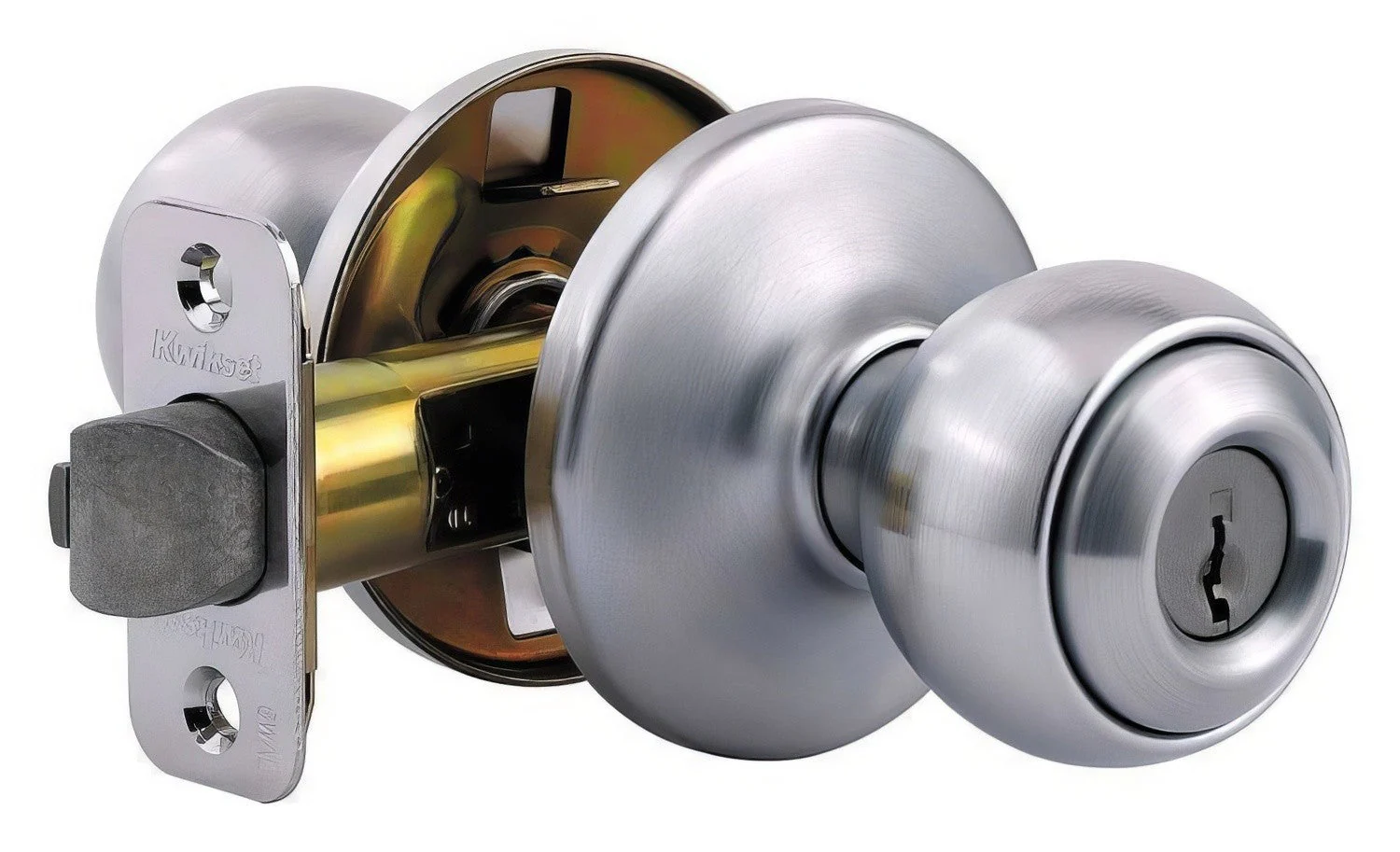 Kwikset 400P Polo Single Cylinder Keyed Entry Knob - TA Screen Specialist, Inc.