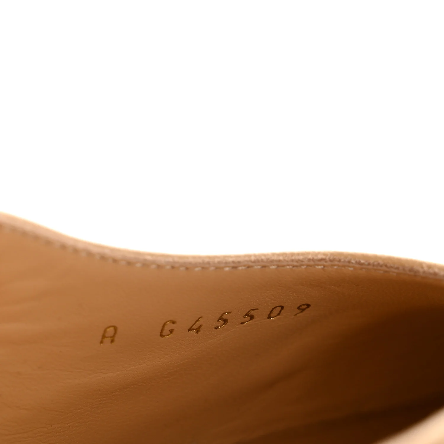 Goatskin Grosgrain Cap Toe CC Slingback Pumps 38.5 Beige Black