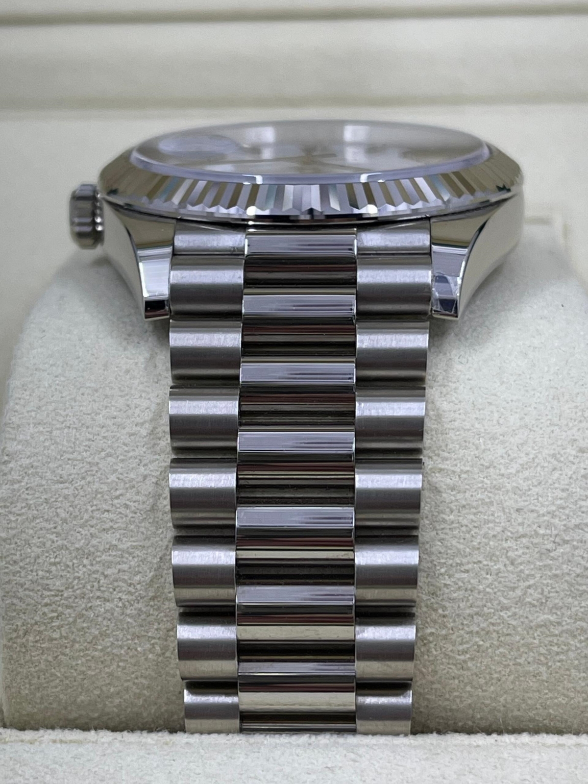 [Super Clone]RLX Day-Date 228236-0010 White Roman Dial
