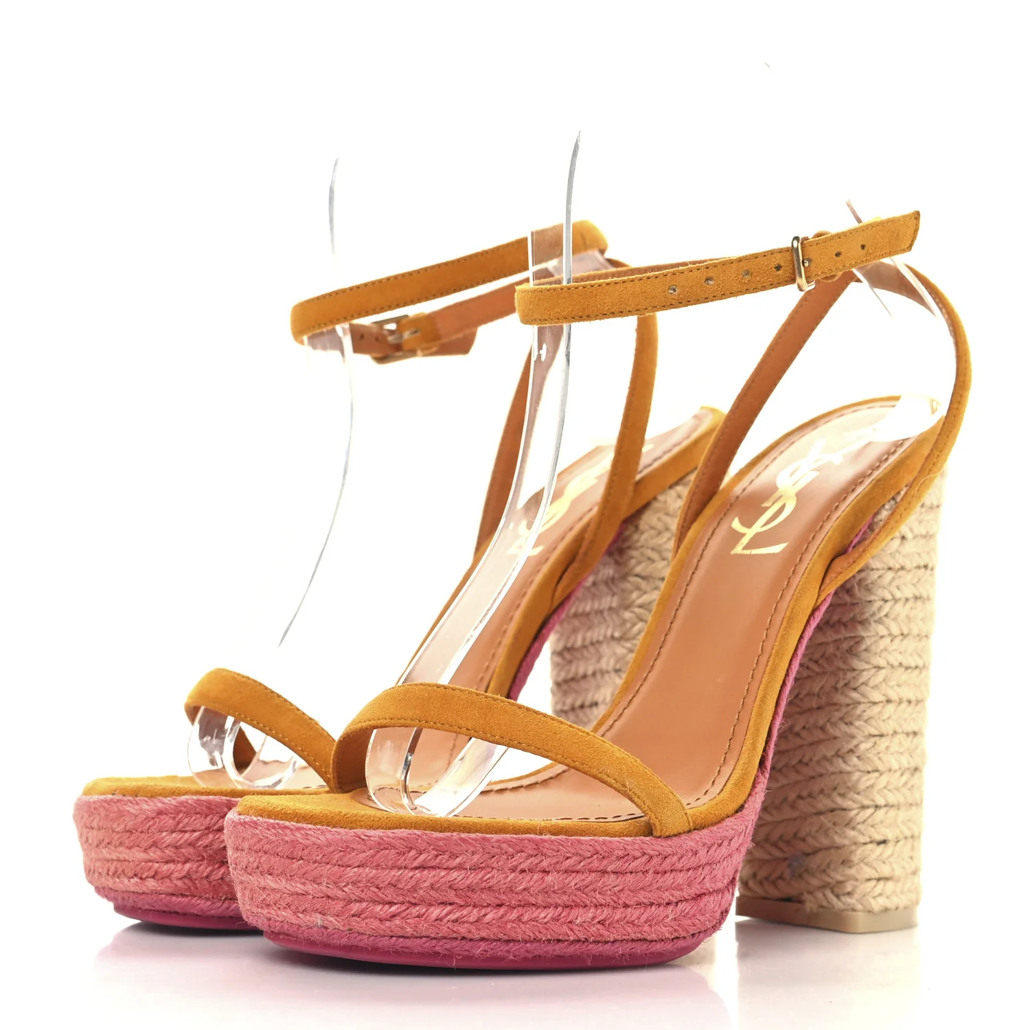 Suede Riviera 105 Espadrille Sandals 37 Multicolor