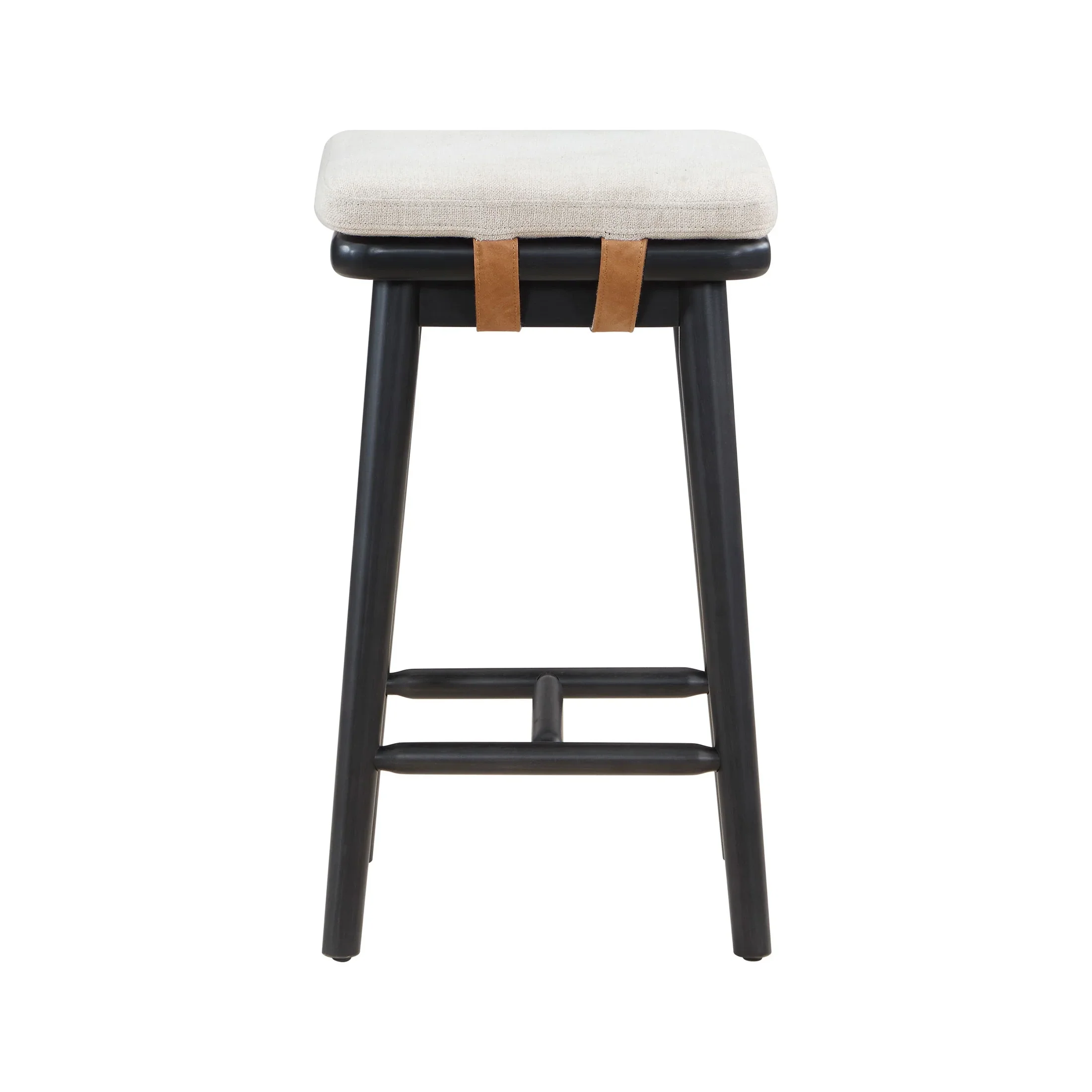 Better Homes & Gardens Springwood Barstool Set of 2, Light Honey Finish, Counter Height