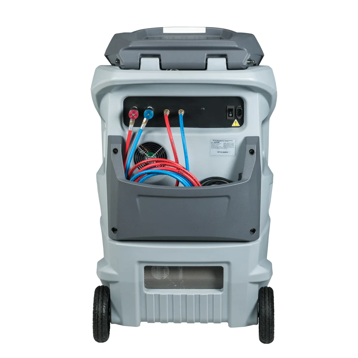 ACX2150 ArcticPRO R134a AC Recovery, Recharge and Recycling Service Machine 7" Capacitive Touch LCD Display, Intuitive User Interface, Refrigerant Identifier, UV Dye Injection - Image 3