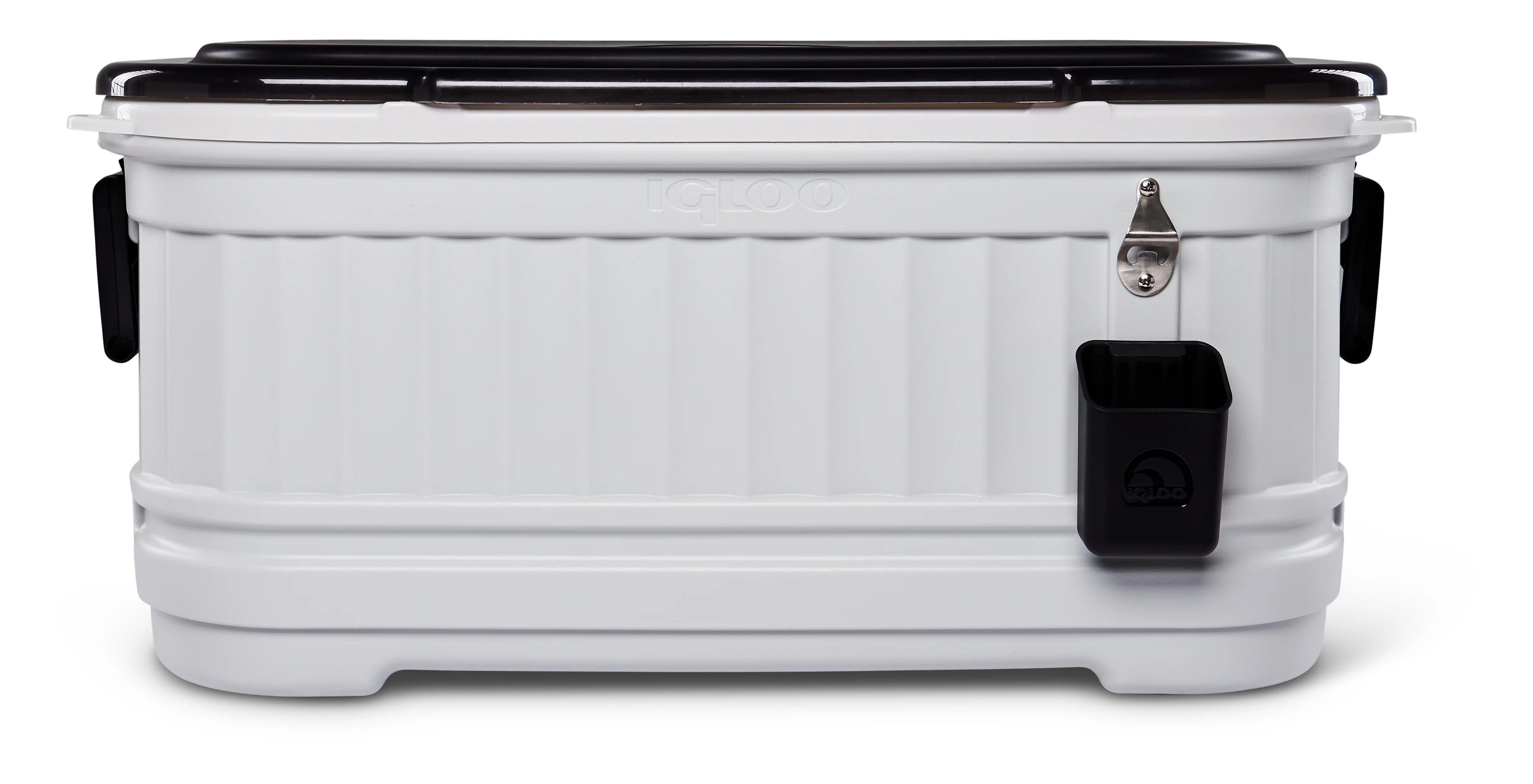 125 qt. Party Bar Wheeled Ice Chest, White and Black - Image 6