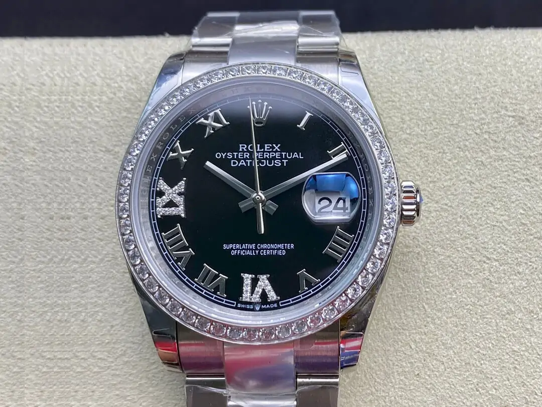 Rolex Datejust 36MM EW Factory Stainless Steel Strap