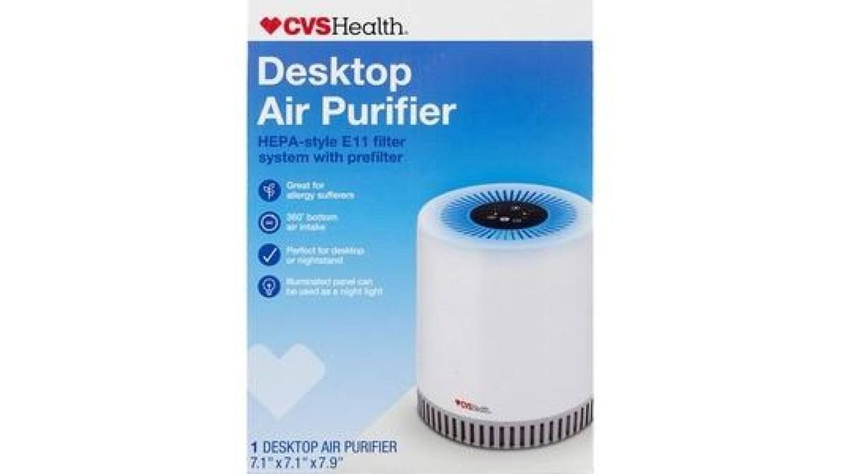 CVS Health Desktop Air Purifier