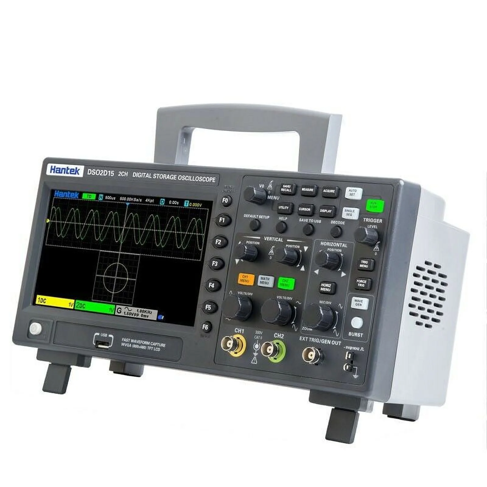 Digital Storage Oscilloscope 1GSa/S 8M DSO2C10 DSO2C15 DSO2D10 DSO2D15(DSO2D10) - Image 10