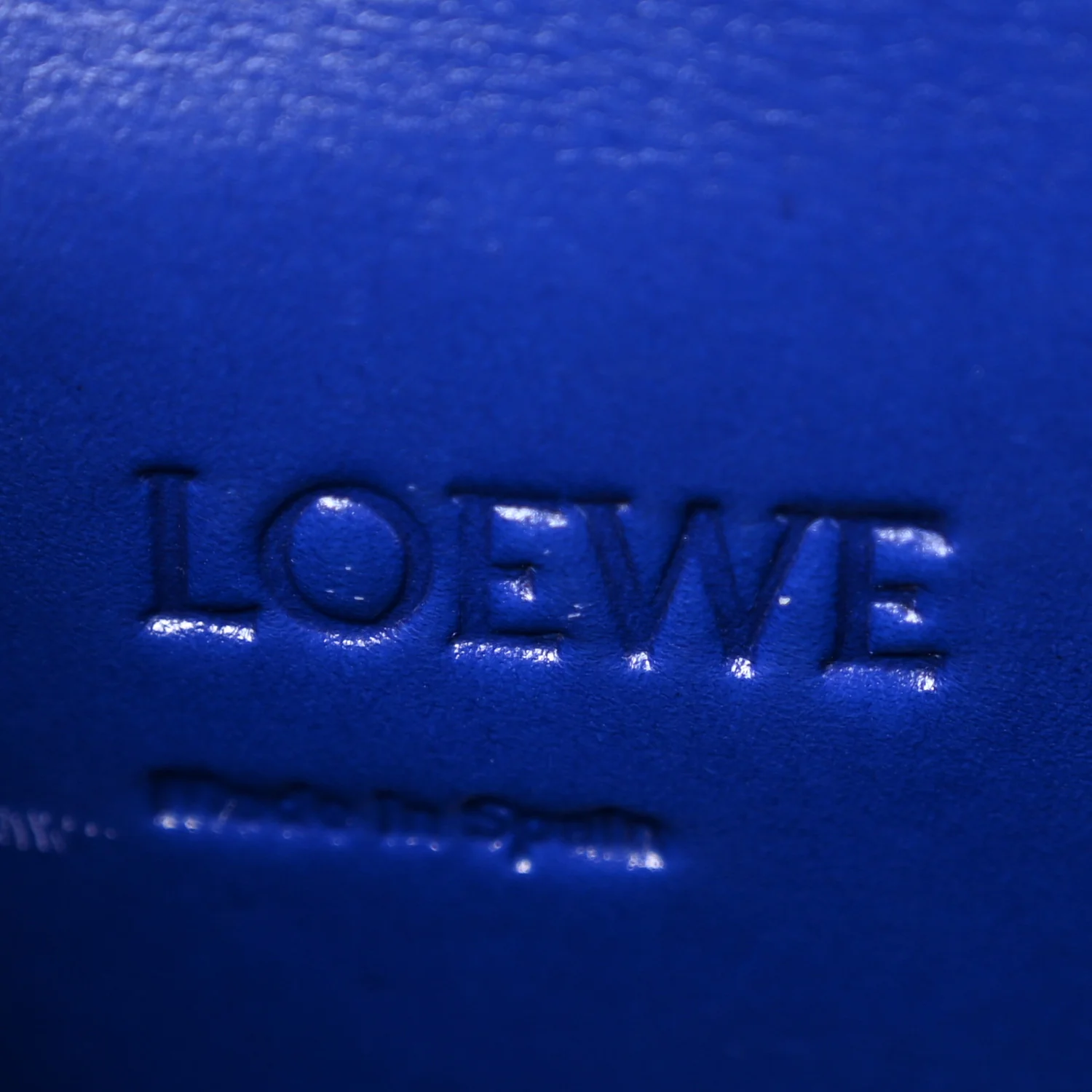 Calfskin Small Barcelona Shoulder Bag Royal Blue